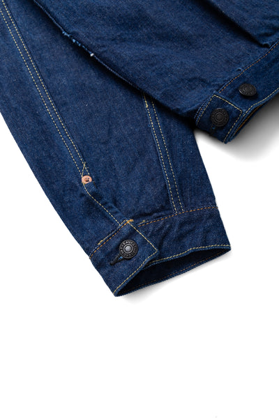45th Indigo Sakura Denim Jacket