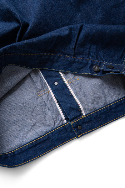 45th Indigo Sakura Denim Jacket