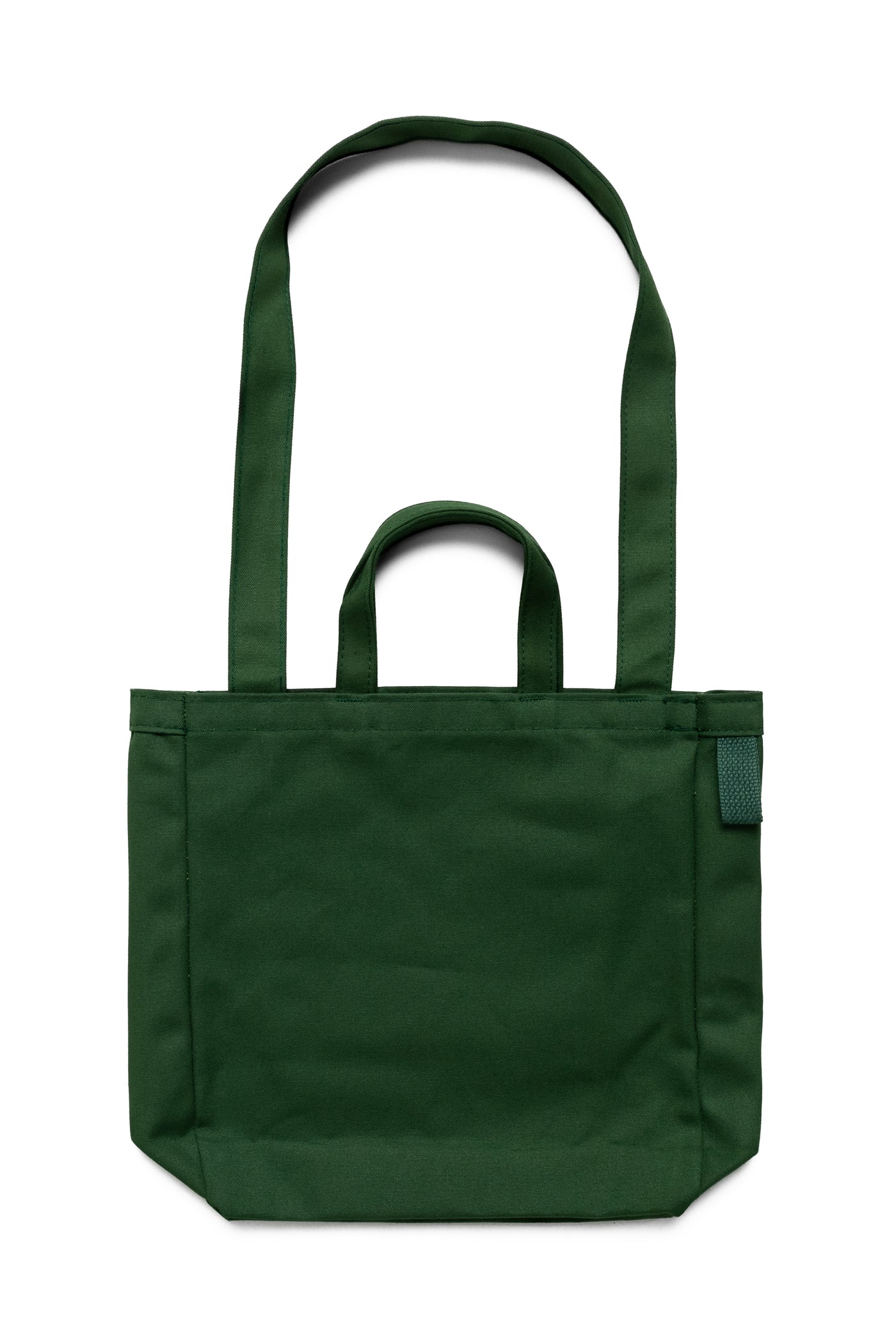 Canvas Messenger Tote Bag - Forest Green (Blue in Green exclusive)