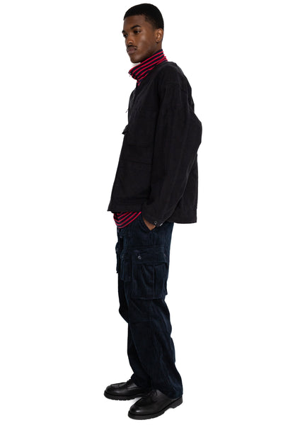 Shooting Jacket Cotton Moleskin - Black