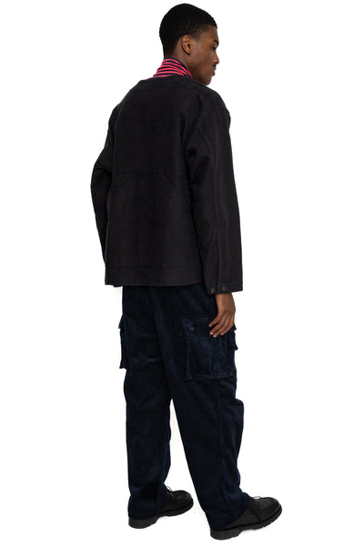 Shooting Jacket Cotton Moleskin - Black