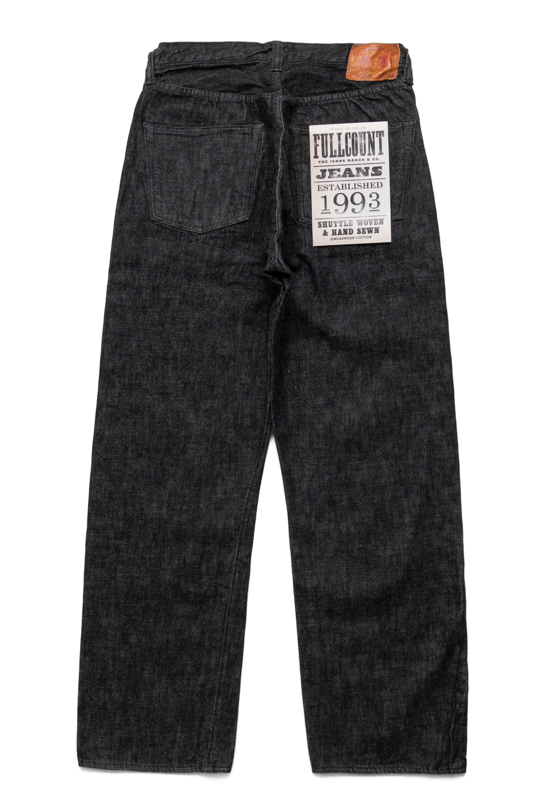 FULLCOUNT 0105BK WIDE DENIM 36×34 IMG_5061_e335bb50-9fc0-40ec-