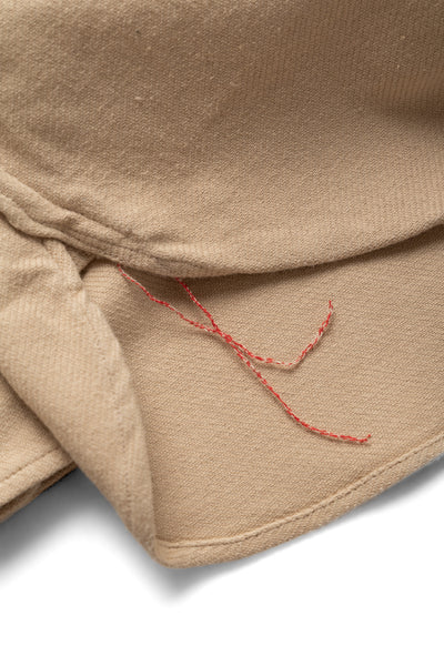 Cotton Twill L/S Work Shirt - Beige