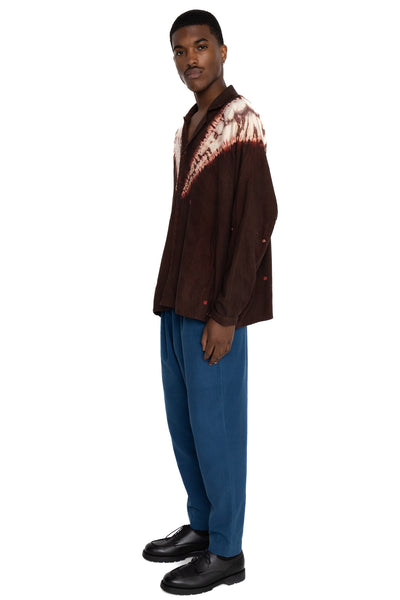 Ungendered Shirt - Multicolor Burnt Umber