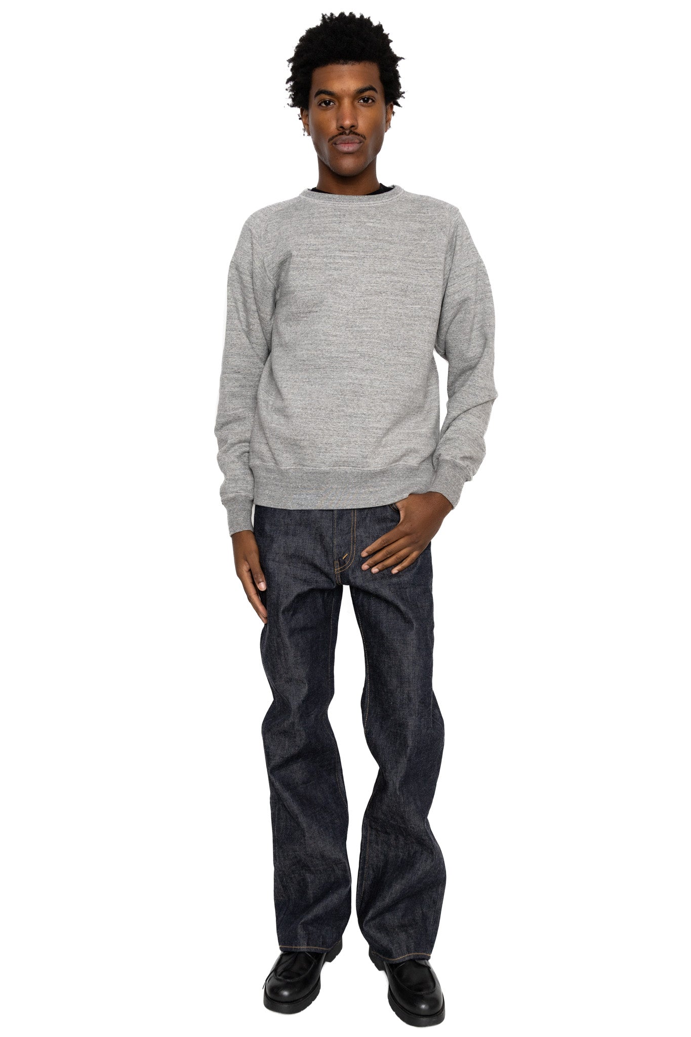 Freedom Sleeve Sweatshirt - H. Grey