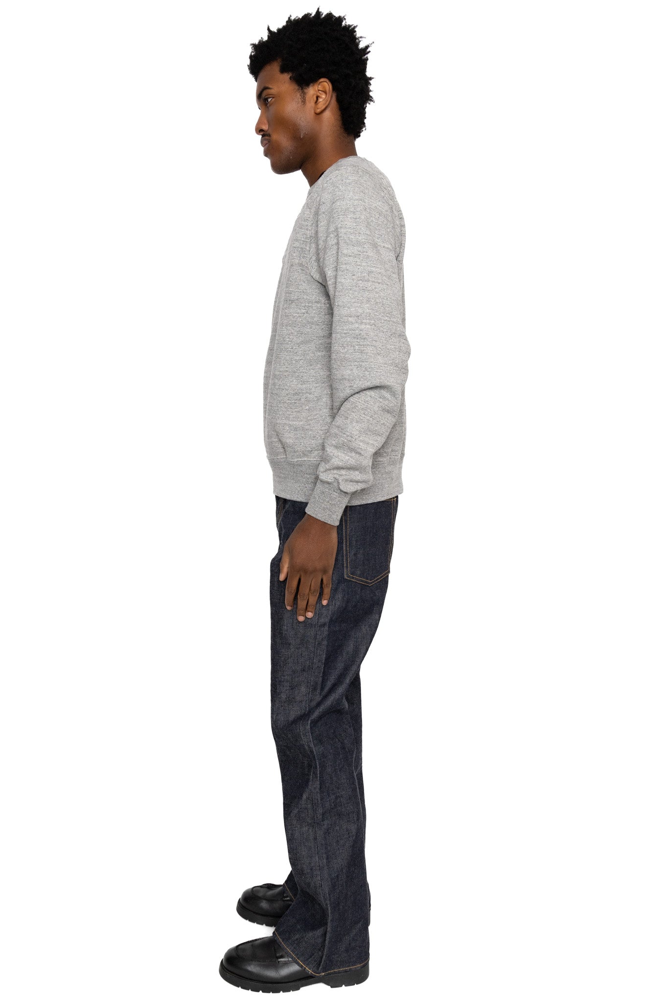 Freedom Sleeve Sweatshirt - H. Grey