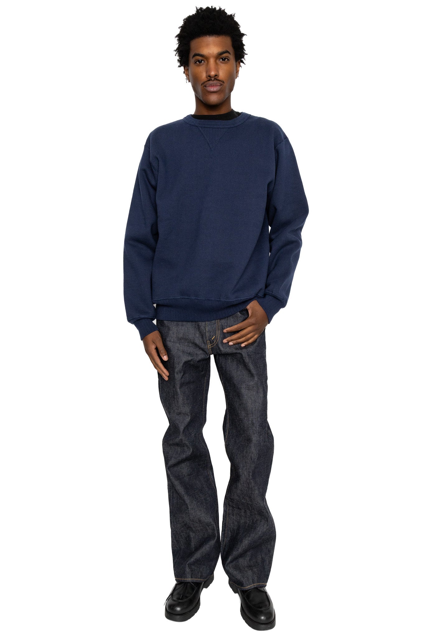 Whitesville Heavy Sweatshirt - Navy