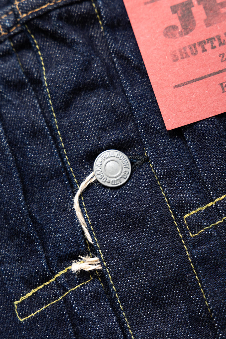Fullcount 2107SSW Type 1 Denim Jacket (Super Smooth) - Indigo