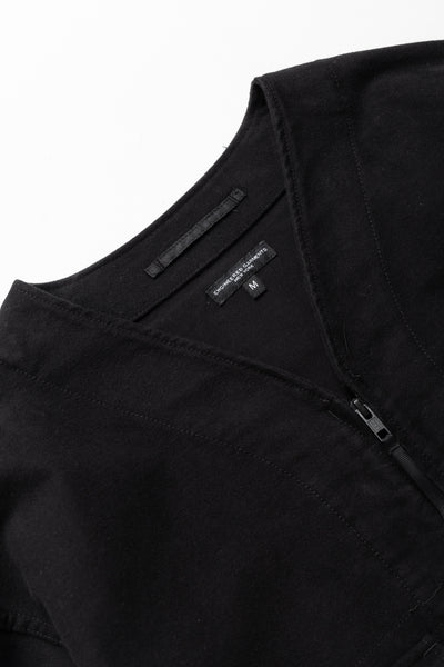 Shooting Jacket Cotton Moleskin - Black