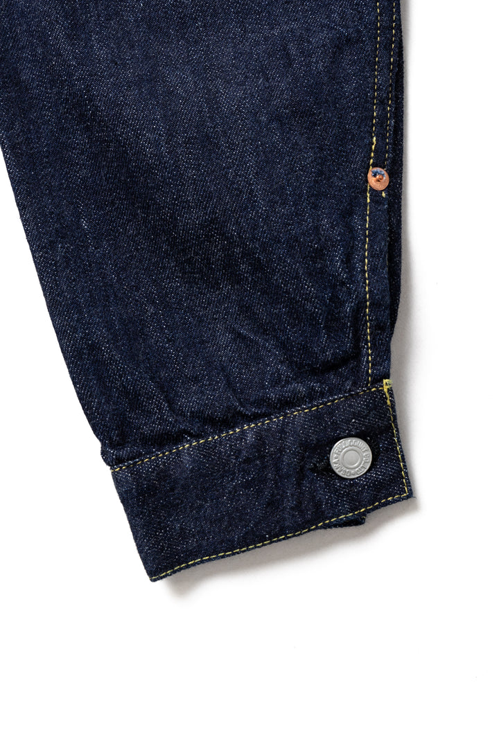 Fullcount 2107SSW Type 1 Denim Jacket (Super Smooth) - Indigo