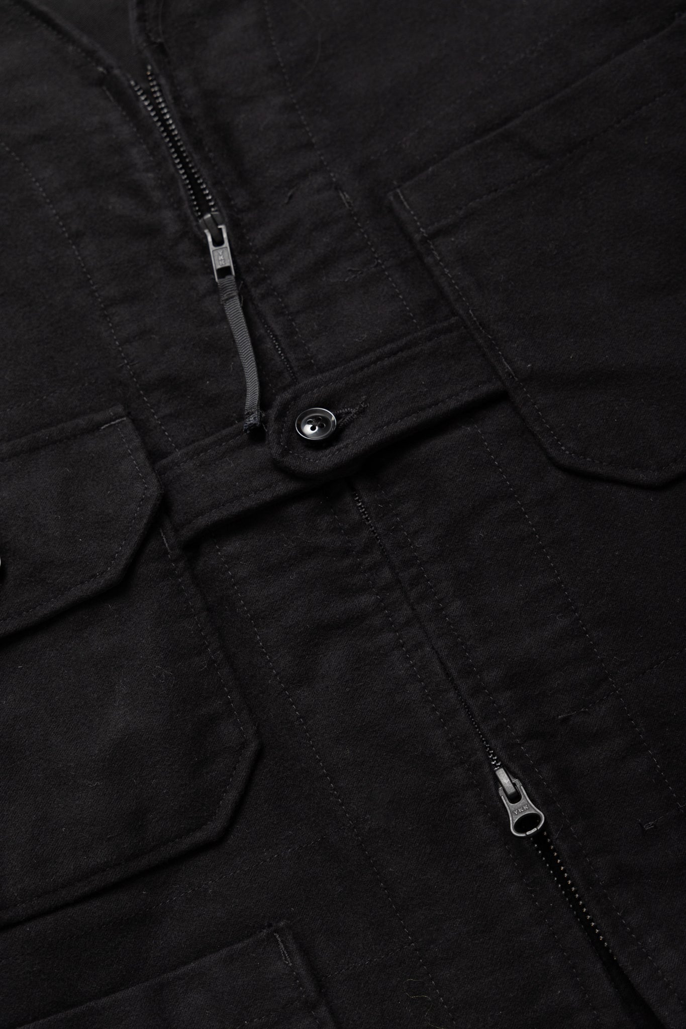 Shooting Jacket Cotton Moleskin - Black
