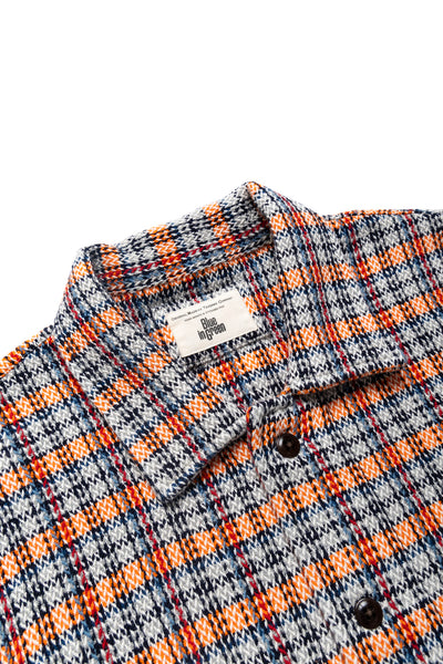 Shirt Jacket (Blue in Green Fit) - Orange