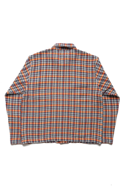 Shirt Jacket (Blue in Green Fit) - Orange
