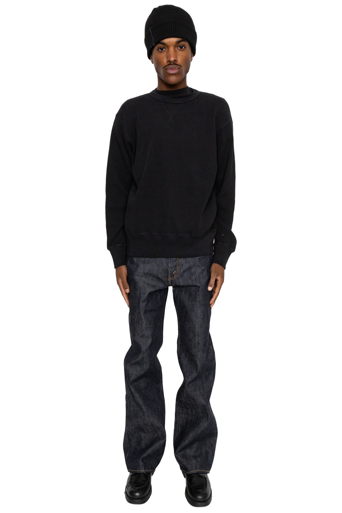 Whitesville L/S Thermal T-Shirt - Black