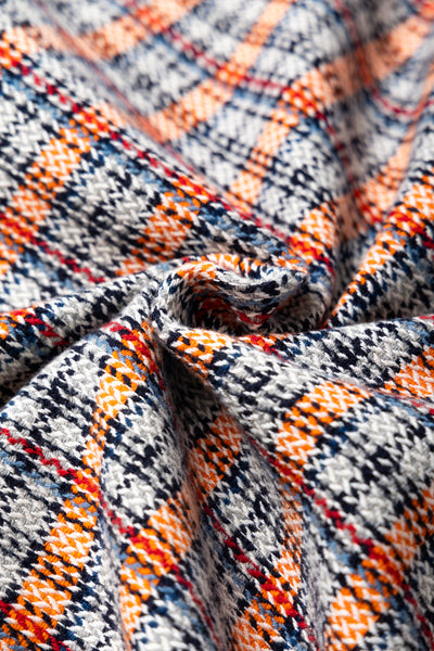 Shirt Jacket (Blue in Green Fit) - Orange