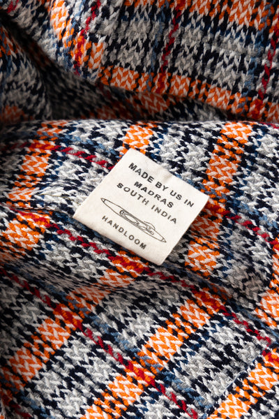 Shirt Jacket (Blue in Green Fit) - Orange