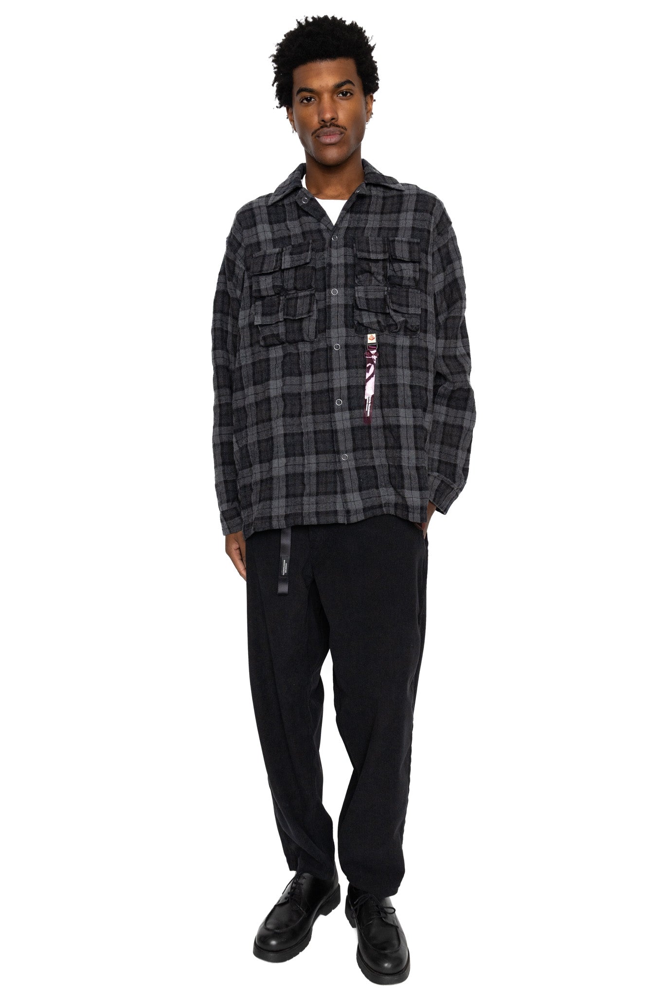 Phishing PKT Shirt - Charcoal Grey