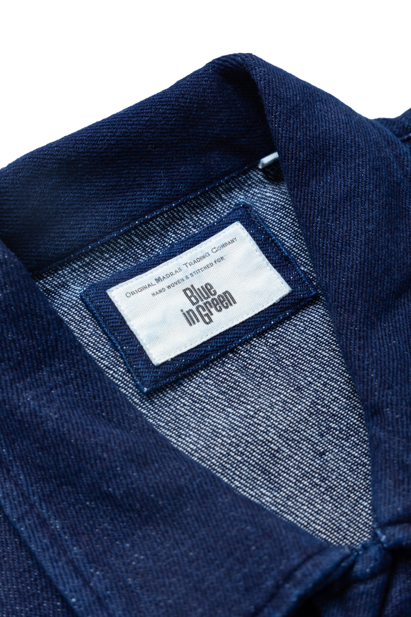 Shirt Jacket (Blue in Green Fit) - Real Indigo