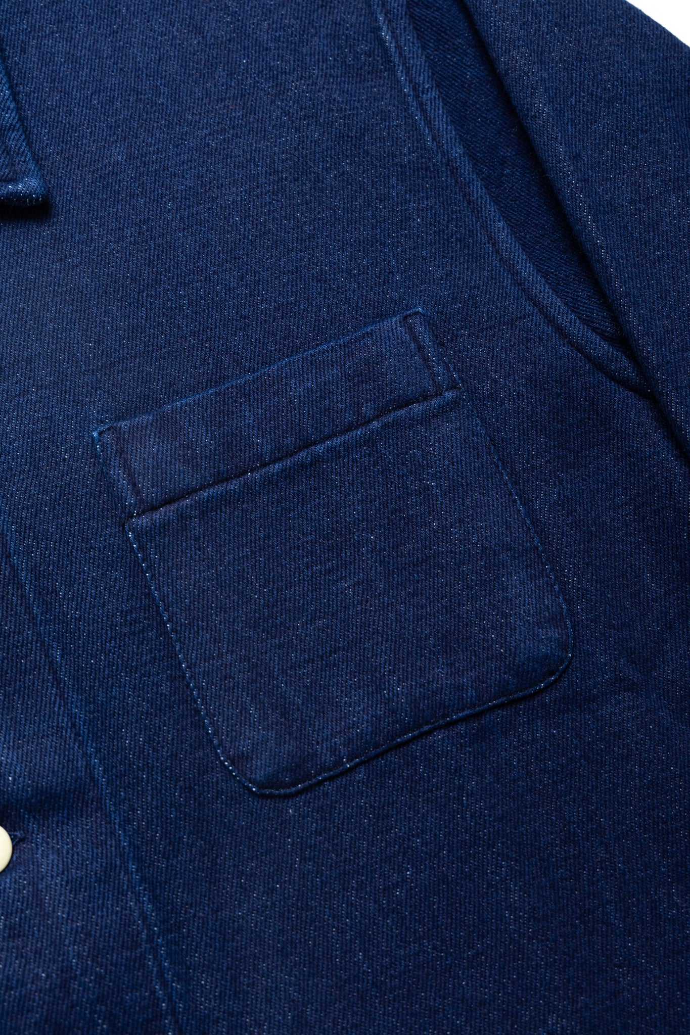 Shirt Jacket (Blue in Green Fit) - Real Indigo