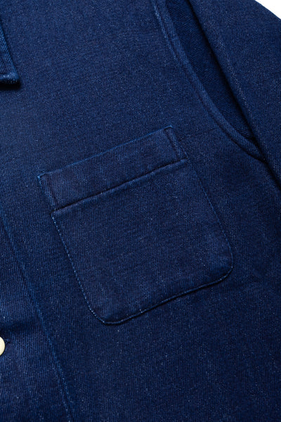 Shirt Jacket (Blue in Green Fit) - Real Indigo