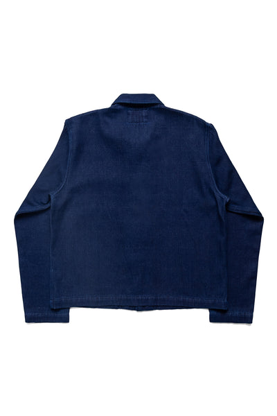 Shirt Jacket (Blue in Green Fit) - Real Indigo