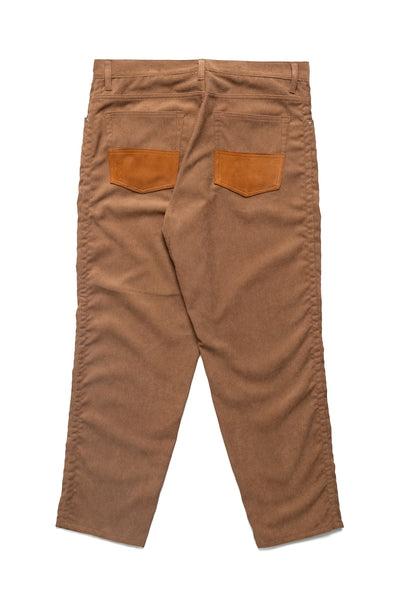 MT 505 Polyester Corduroy Pants - Camel