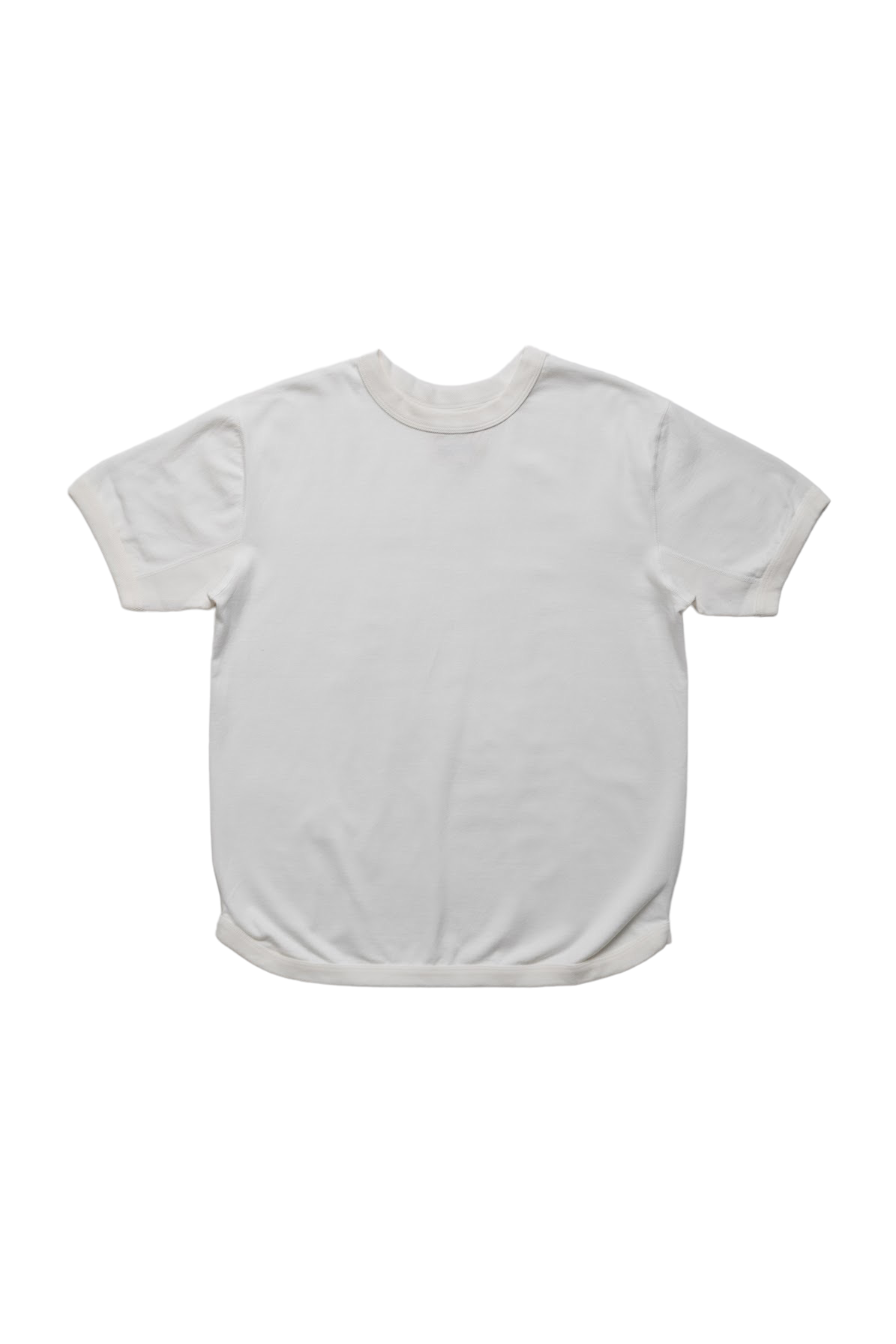 Flat Seam Heavy Weight T Shirt - White