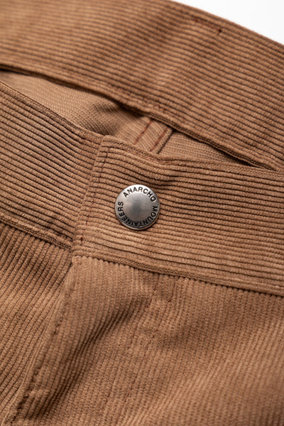 MT 505 Polyester Corduroy Pants - Camel