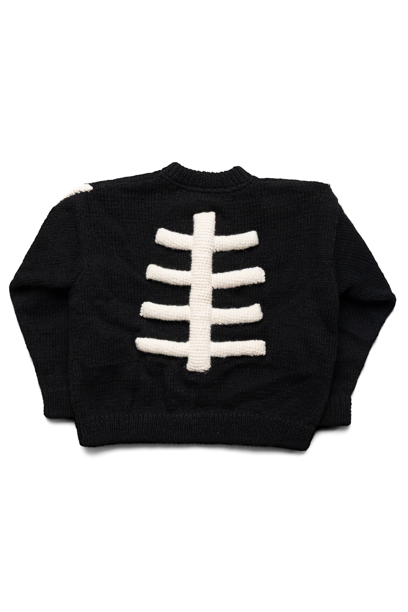 Knit MA-1 "3D Bone" - Black
