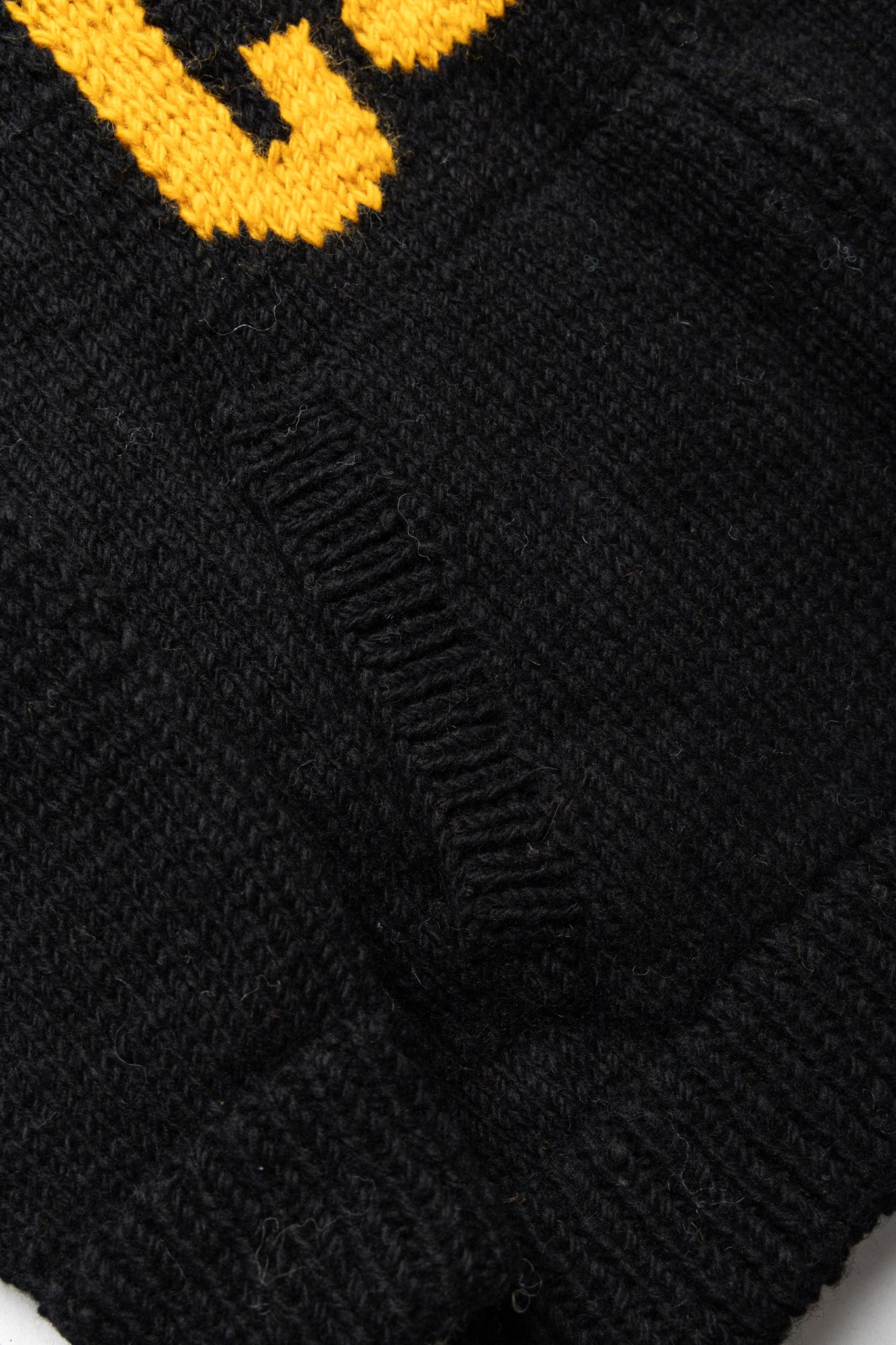 Knit Sutajan "Curry" - Black