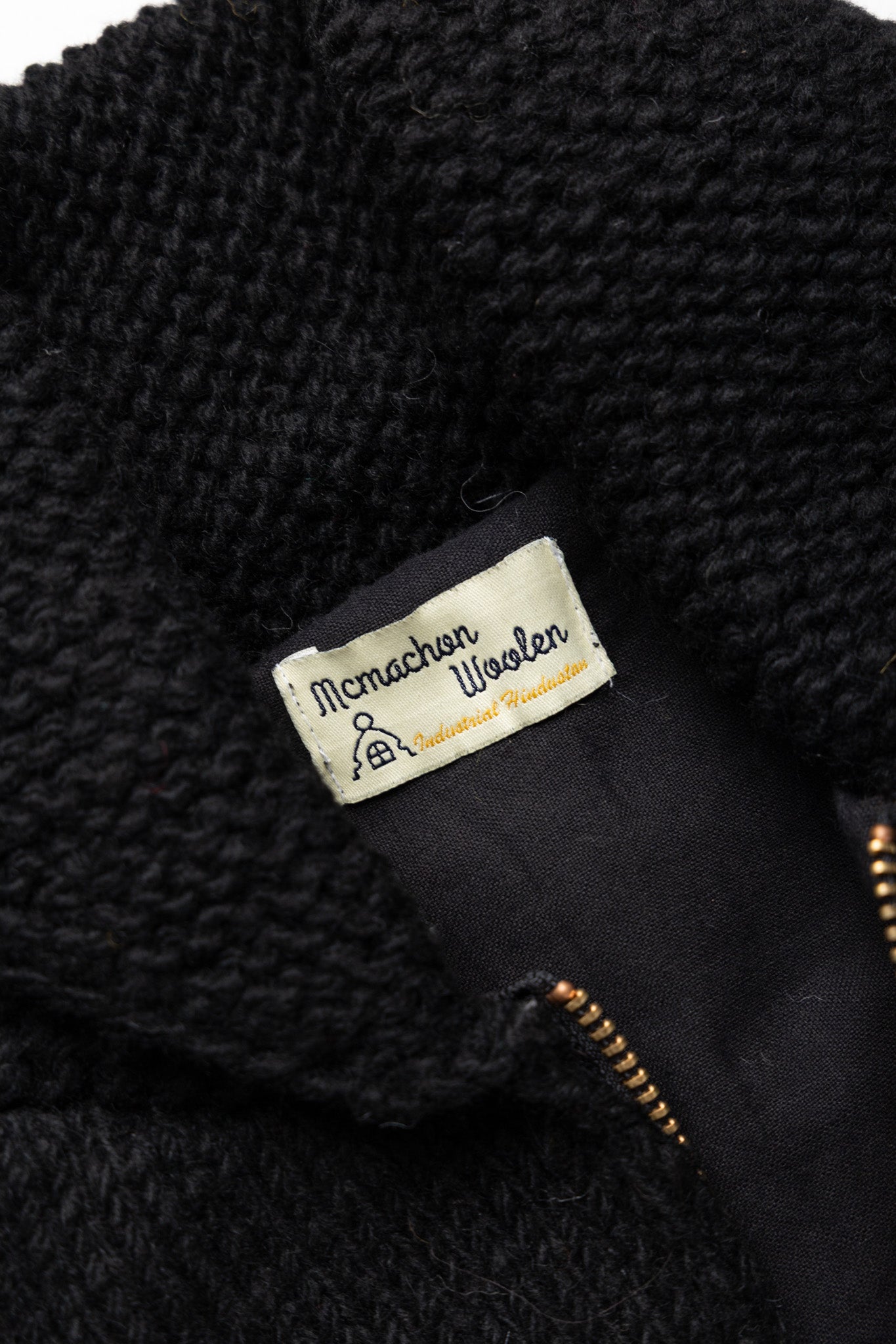 Knit Sutajan "Curry" - Black