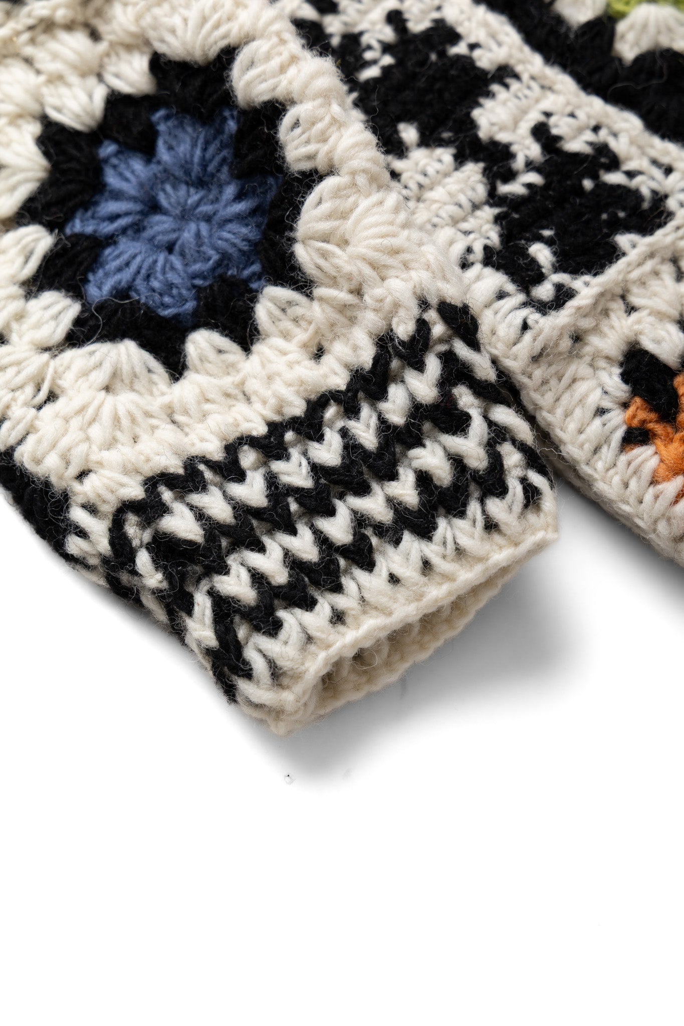 V-Neck Zip Cardigan "H.T" - Black