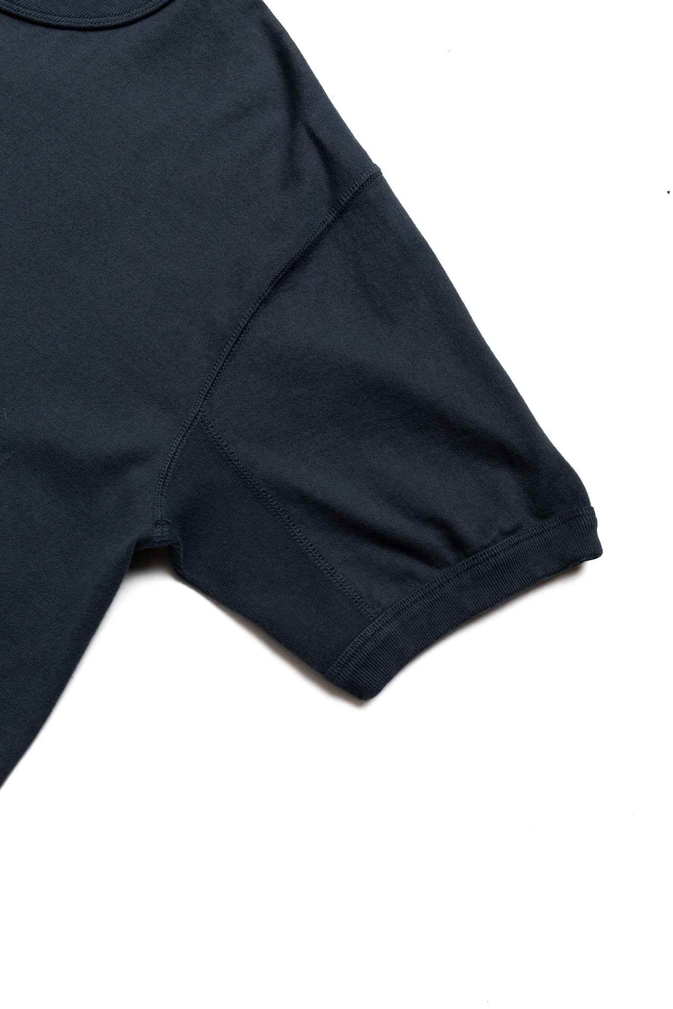 Flat Seam Heavy Weight T Shirt - Ink Black