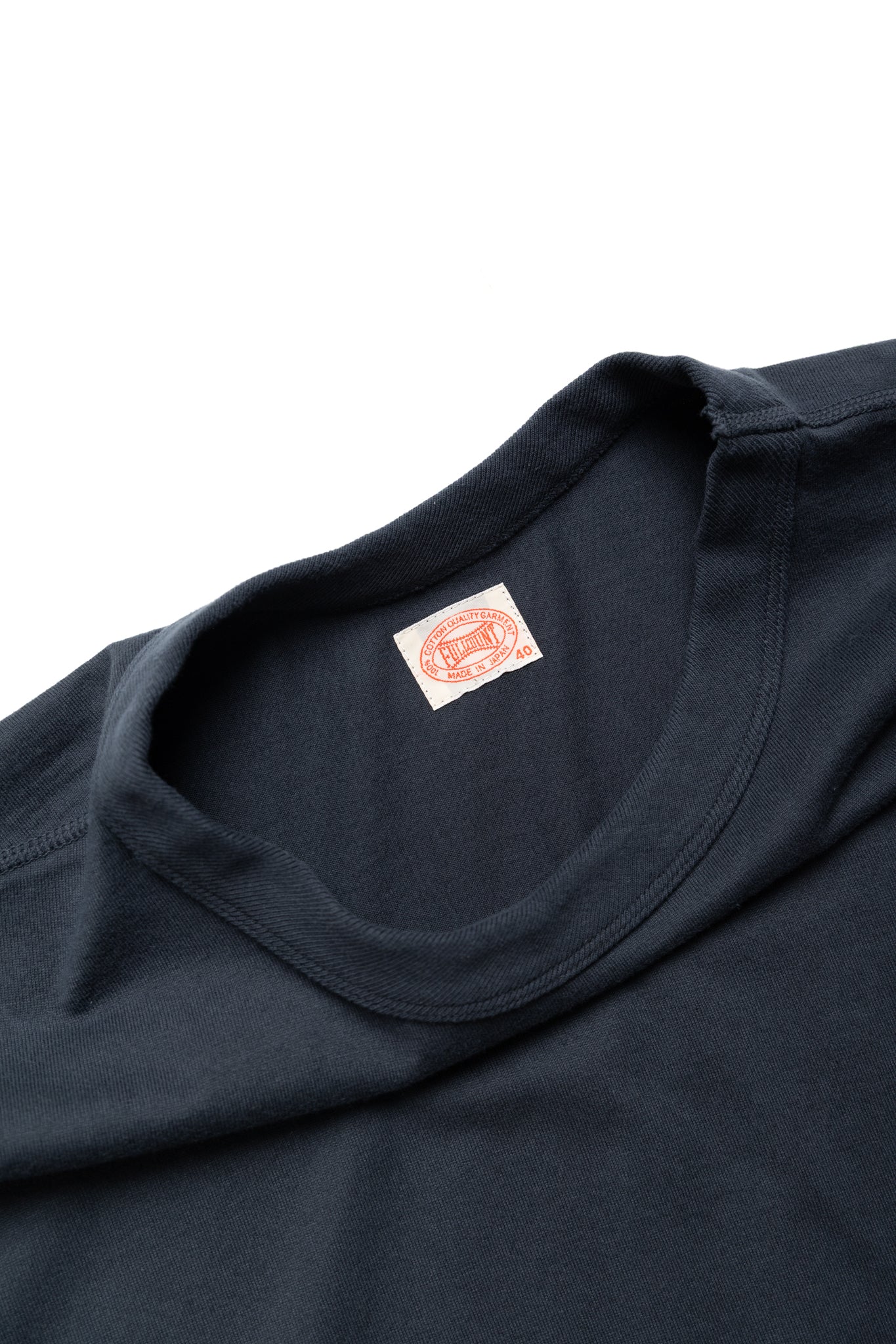 Flat Seam Heavy Weight T Shirt - Ink Black