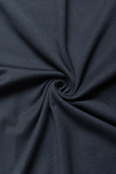 Flat Seam Heavy Weight T Shirt - Ink Black