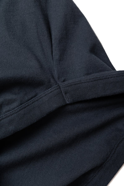 Flat Seam Heavy Weight T Shirt - Ink Black