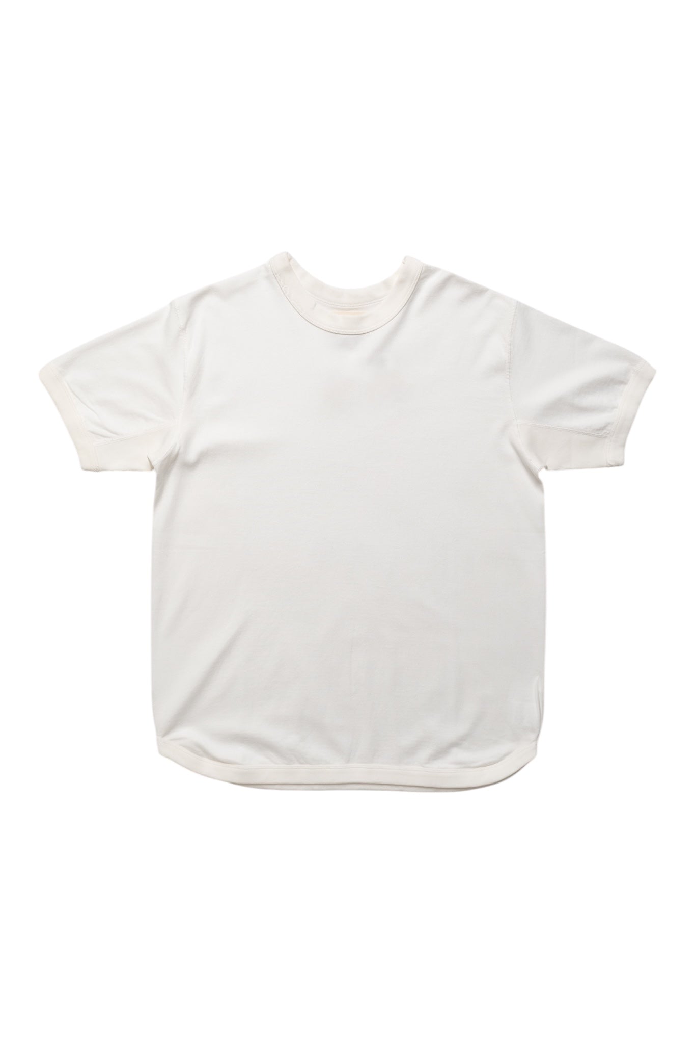 Flat Seam Heavy Weight T Shirt - White