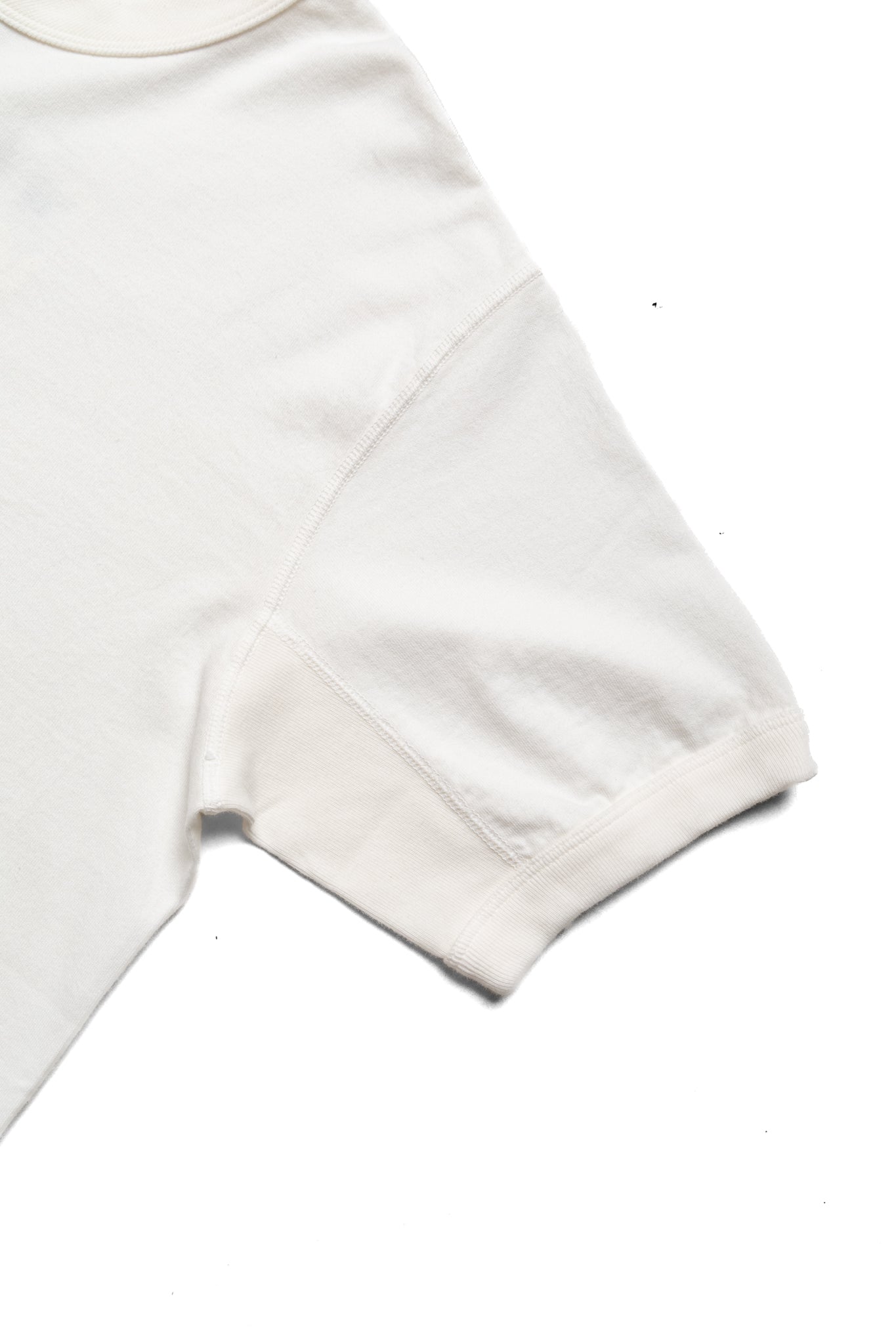 Flat Seam Heavy Weight T Shirt - White