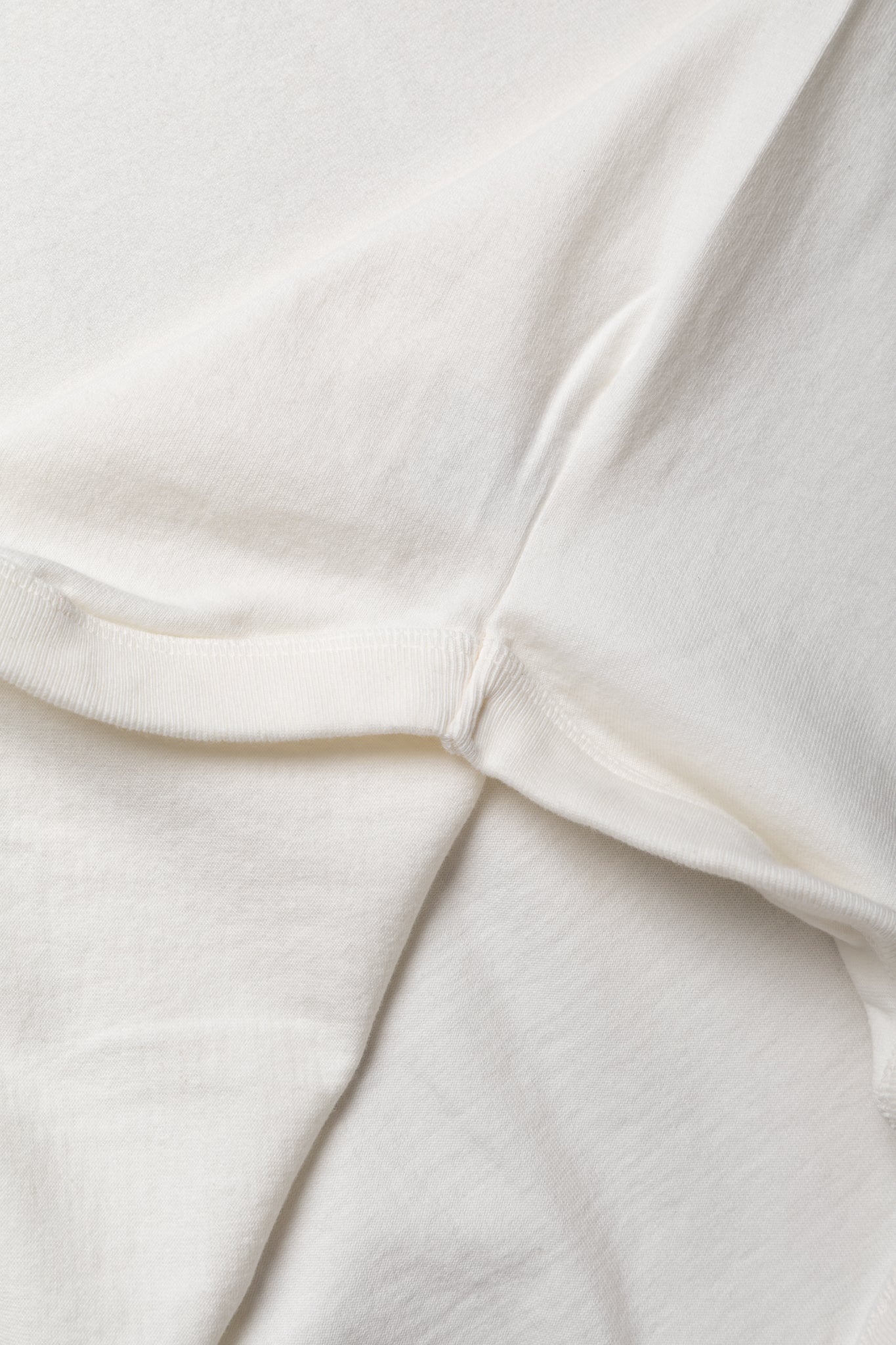 Flat Seam Heavy Weight T Shirt - White