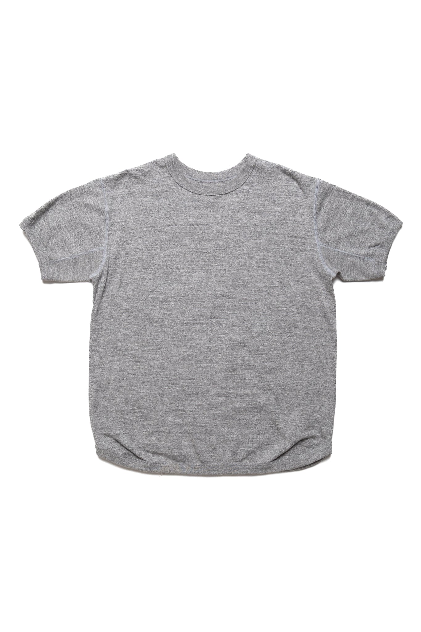 Flat Seam Heavy Weight Raffy T Shirt - Heather Grey