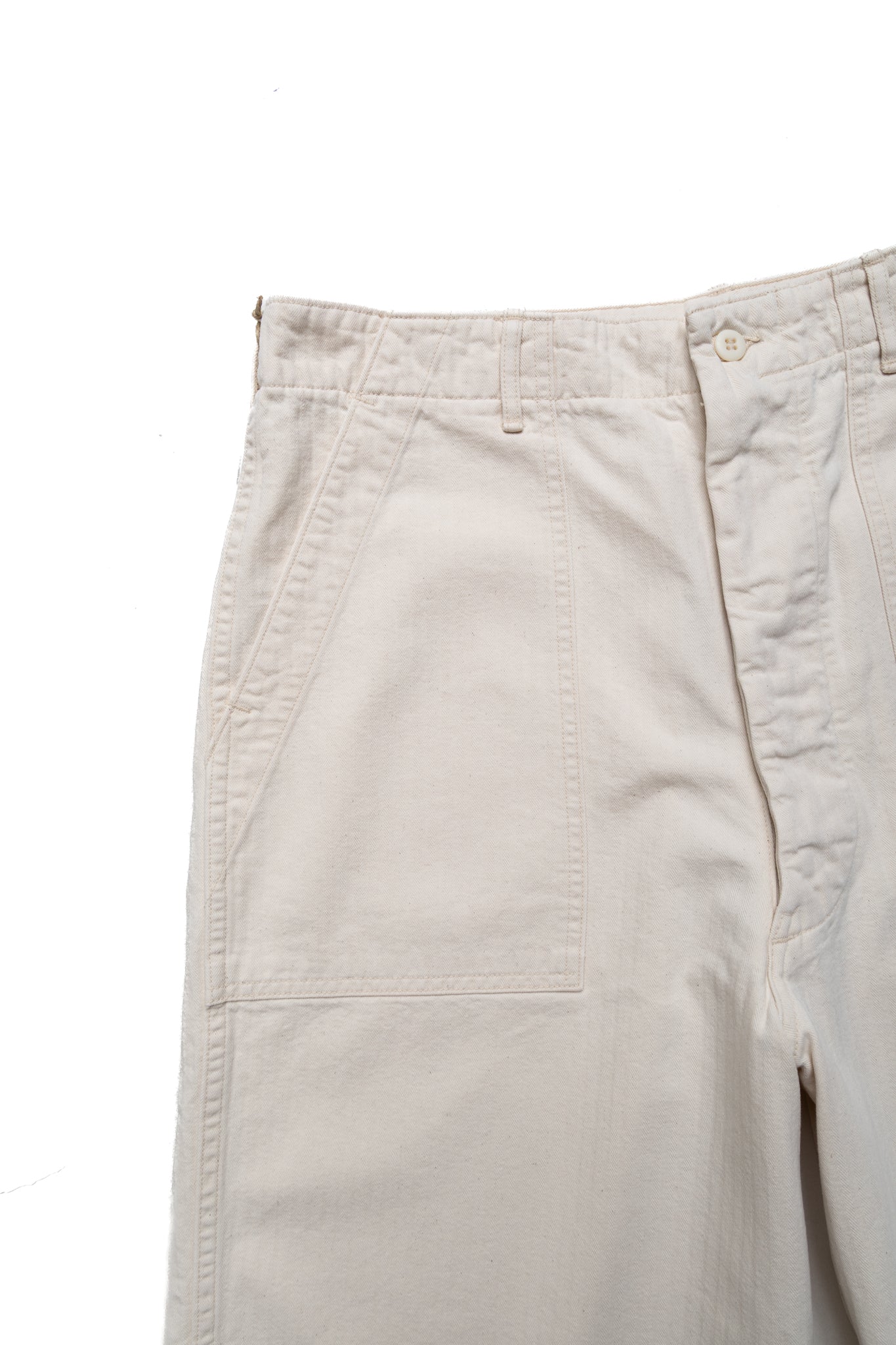 Summer Fatigue Shorts - Ecru