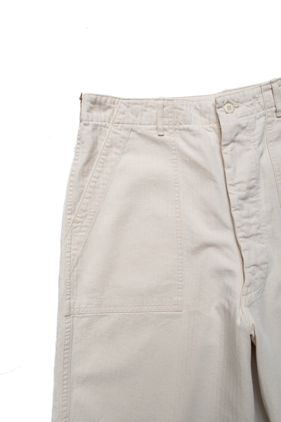 Summer Fatigue Shorts - Ecru