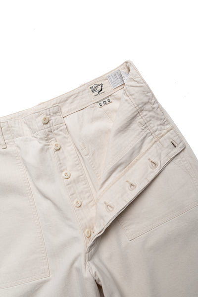Summer Fatigue Shorts - Ecru
