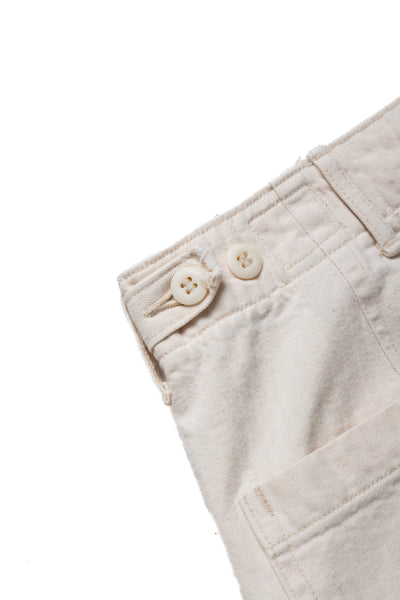 Summer Fatigue Shorts - Ecru
