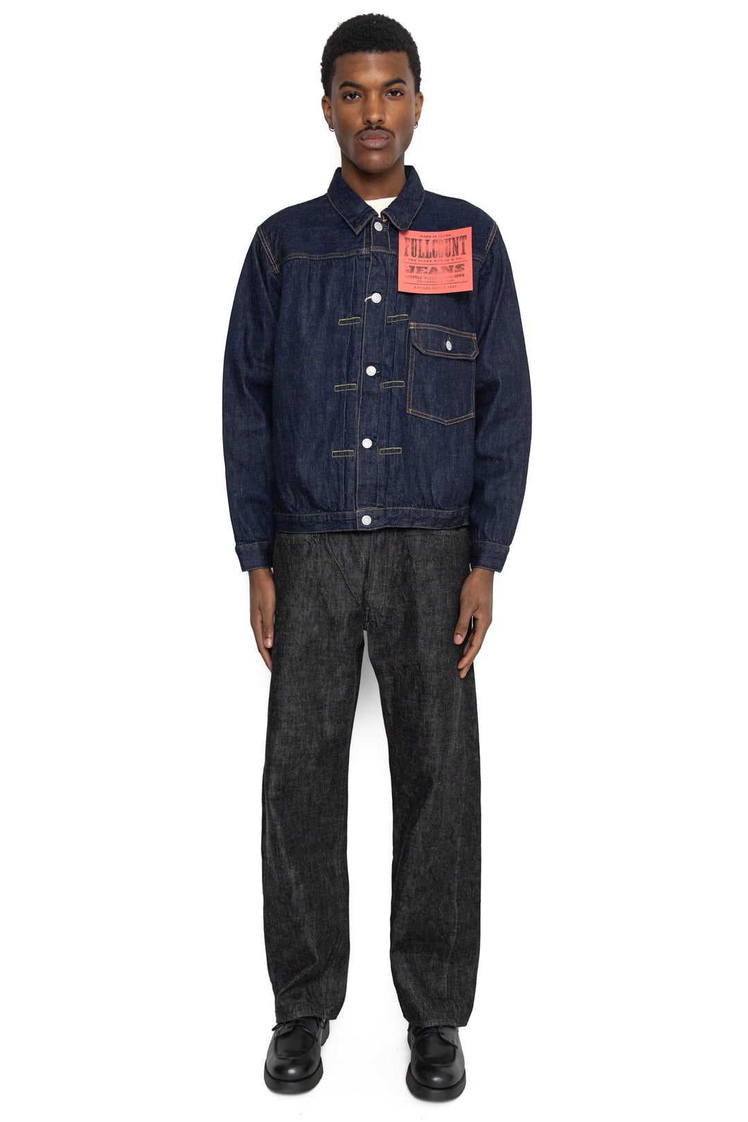 Fullcount 2107SSW Type 1 Denim Jacket (Super Smooth) - Indigo