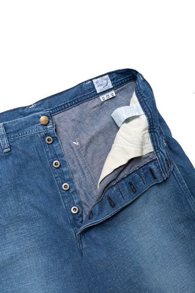 Wide Fit 40's Painter Shorts Denim - Used