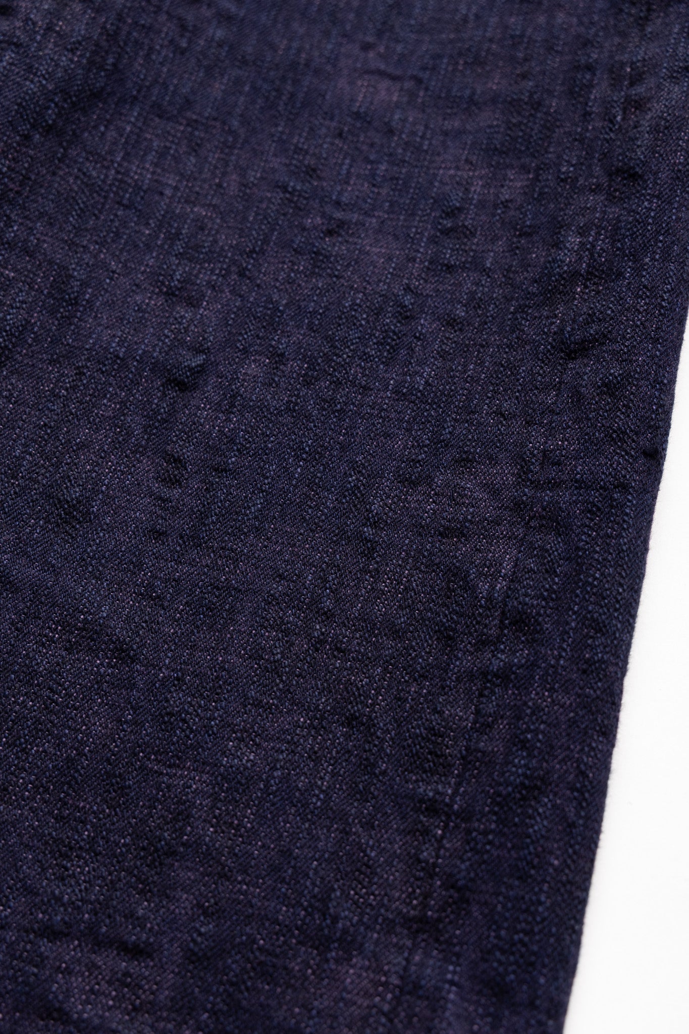 277Bumpy-MURASAKI 17oz Bumpy Denim Just Like Straight - Purple