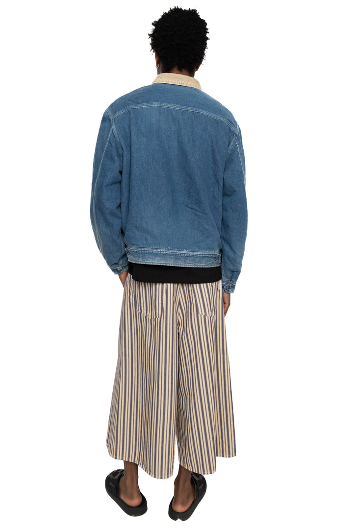 Kapital 11.5oz Denim Lining Reversible ZIP-UP Work JKT (VIRGIN