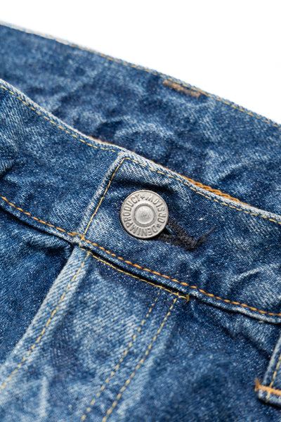 Short Length 105 Standard Selvedge Denim - 2 Year Wash