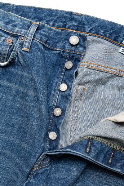 Short Length 105 Standard Selvedge Denim - 2 Year Wash